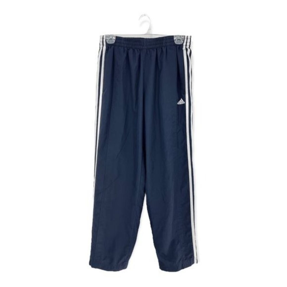 Adidas Athletic Pants - Blue | White | Boys L